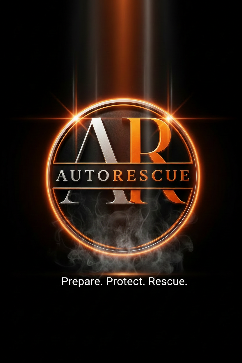Auto Rescue Logo - Clean Badge